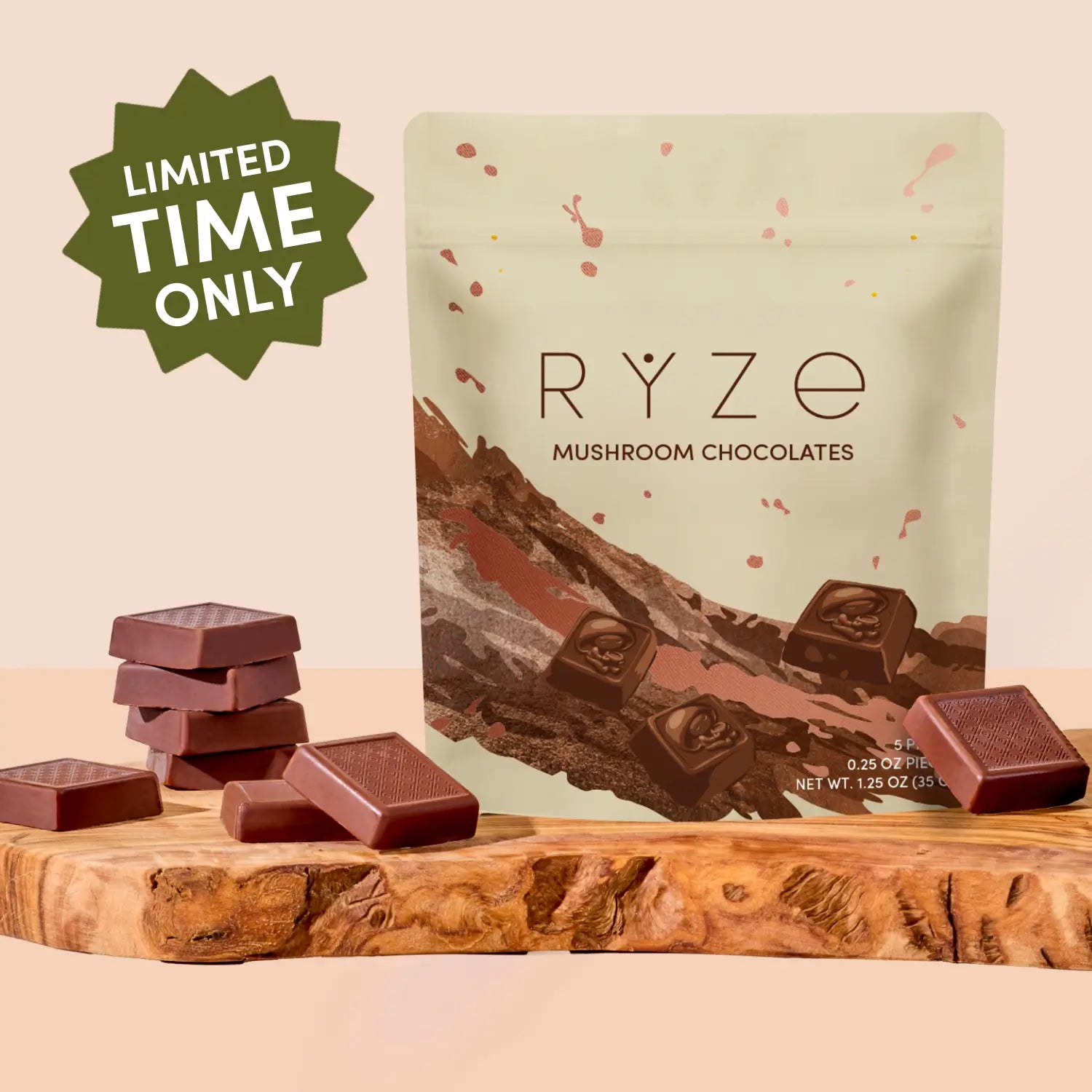 Mushroom Chocolates Rye (15 pieces) M3