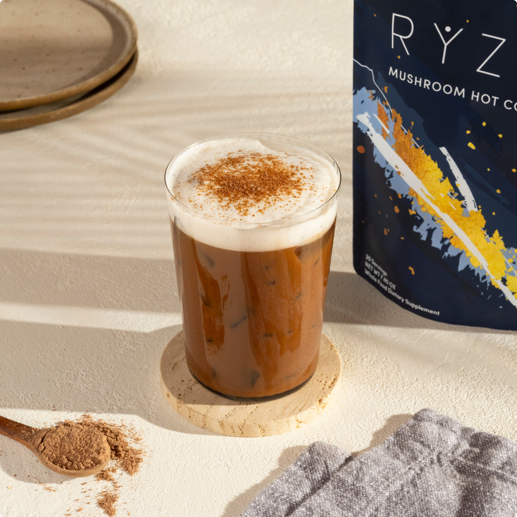 RYZE Nighttime Mushroom Cocoa Starter Bag D9