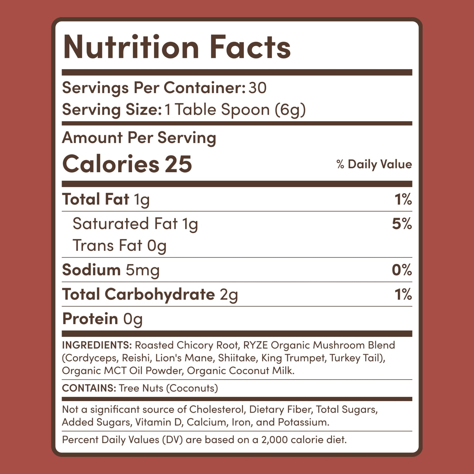 Mushroom Chicory (30 Servings) S3
