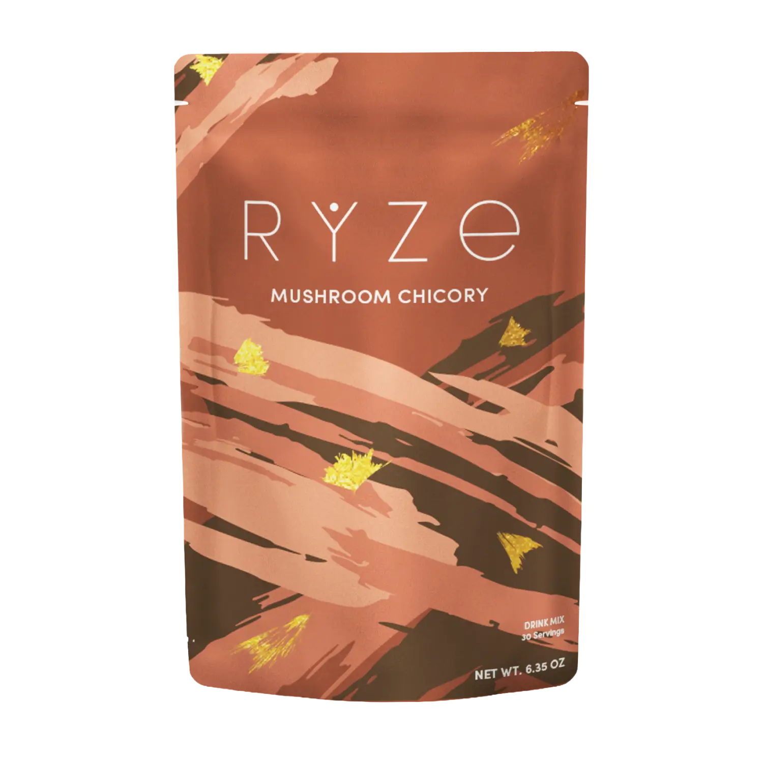 RYZE Mushroom Chicory — Organic Instant Chicory with Shitake & Lions mane, 30 Servings Z2