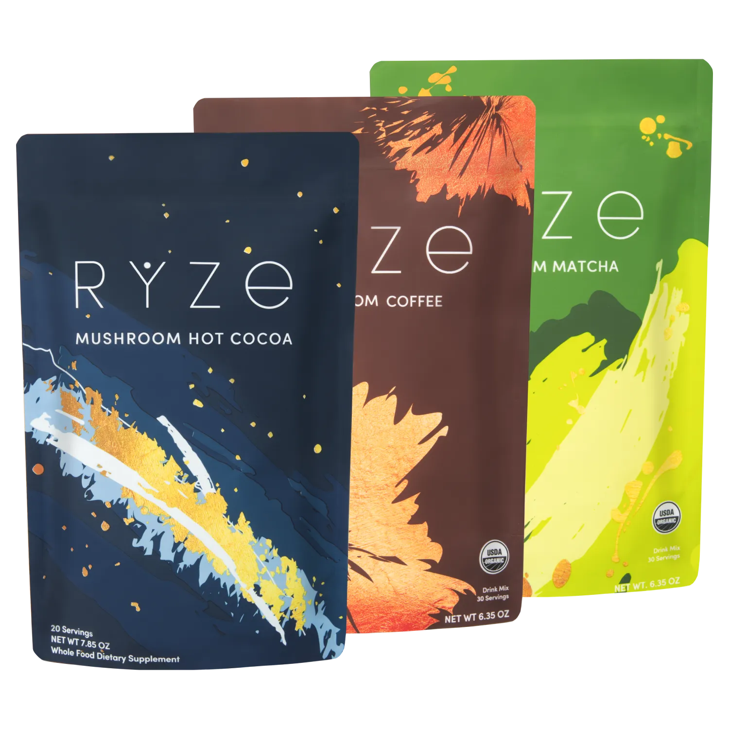 Ultimate Day + Night Bundle: Coffee + Matcha + Cocoa Z4