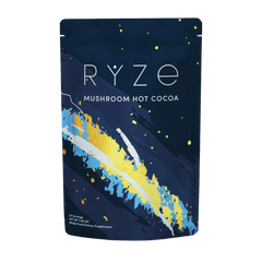 RYZE Mushroom Hot Cocoa — Organic Instant Cocoa with L-Theanine & Melatonin, 20 Servings F4