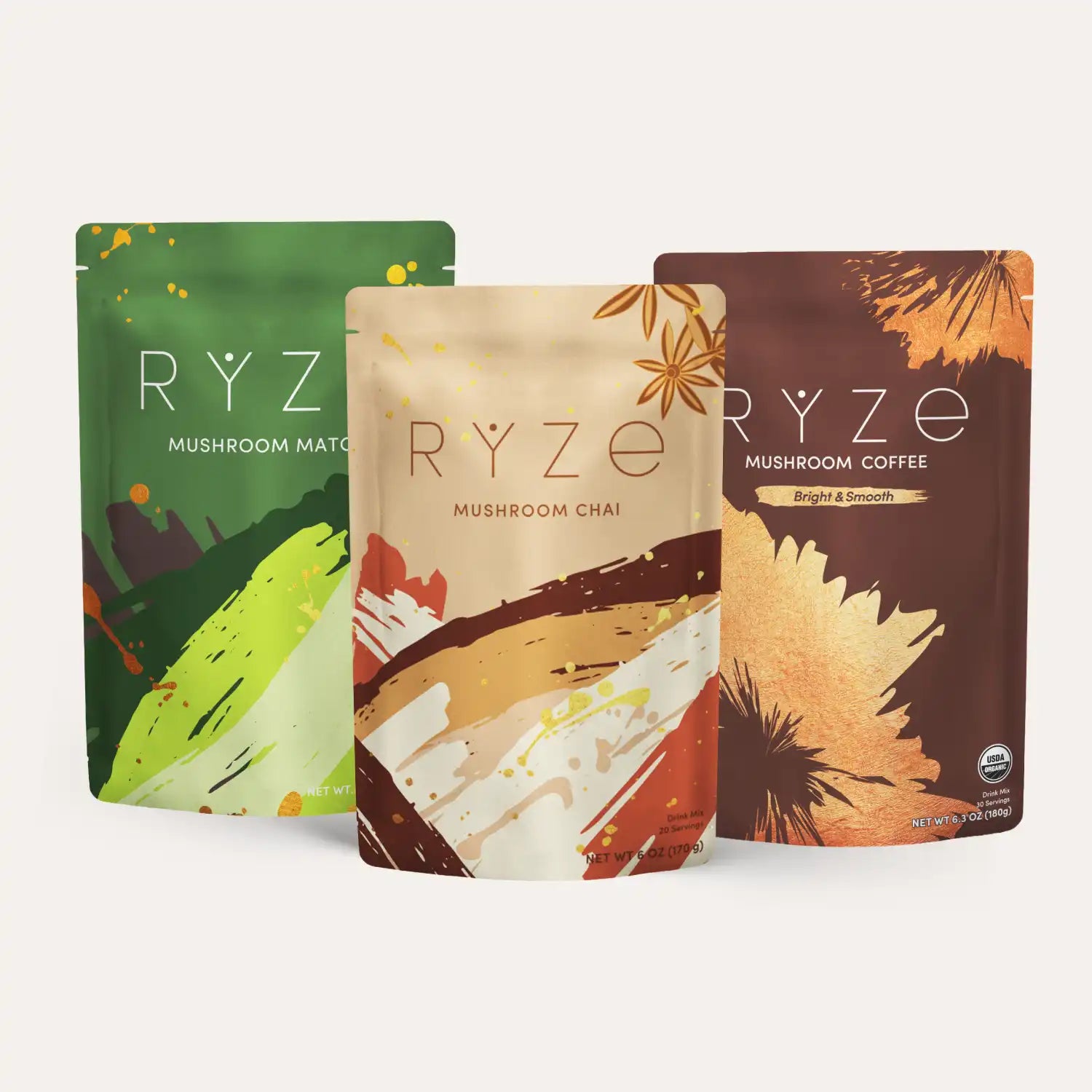 Ultimate Pick-Me-Up Bundle (Chai + Coffee + Matcha) K5