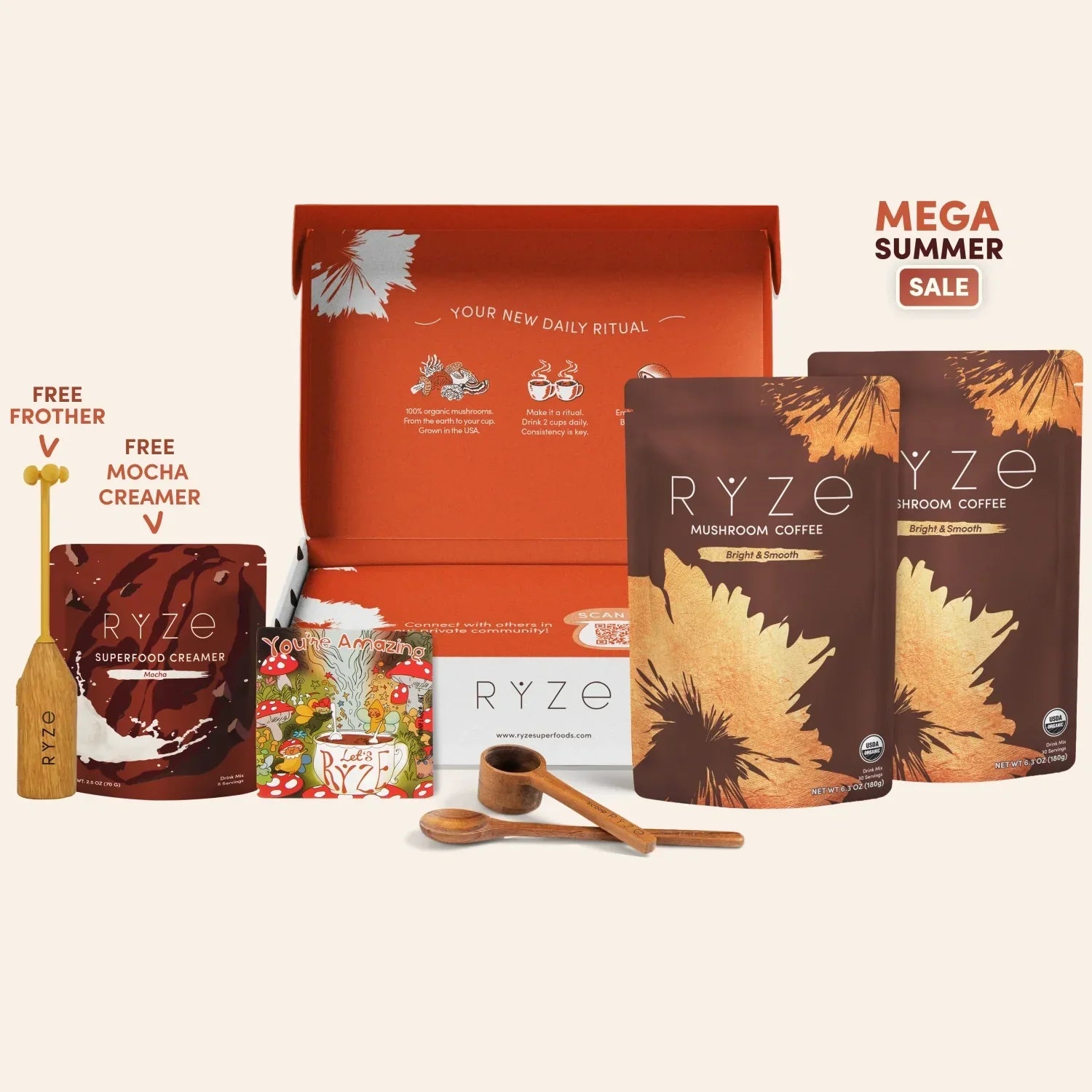 Starter Kit with Free Mocha Creamer Q2