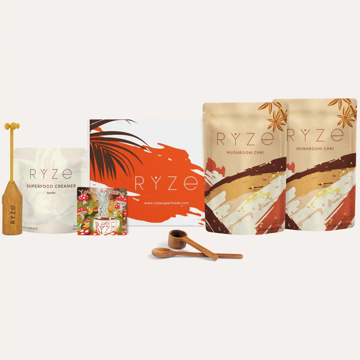 Mushroom Chai Starter Kit (40 Servings) S6