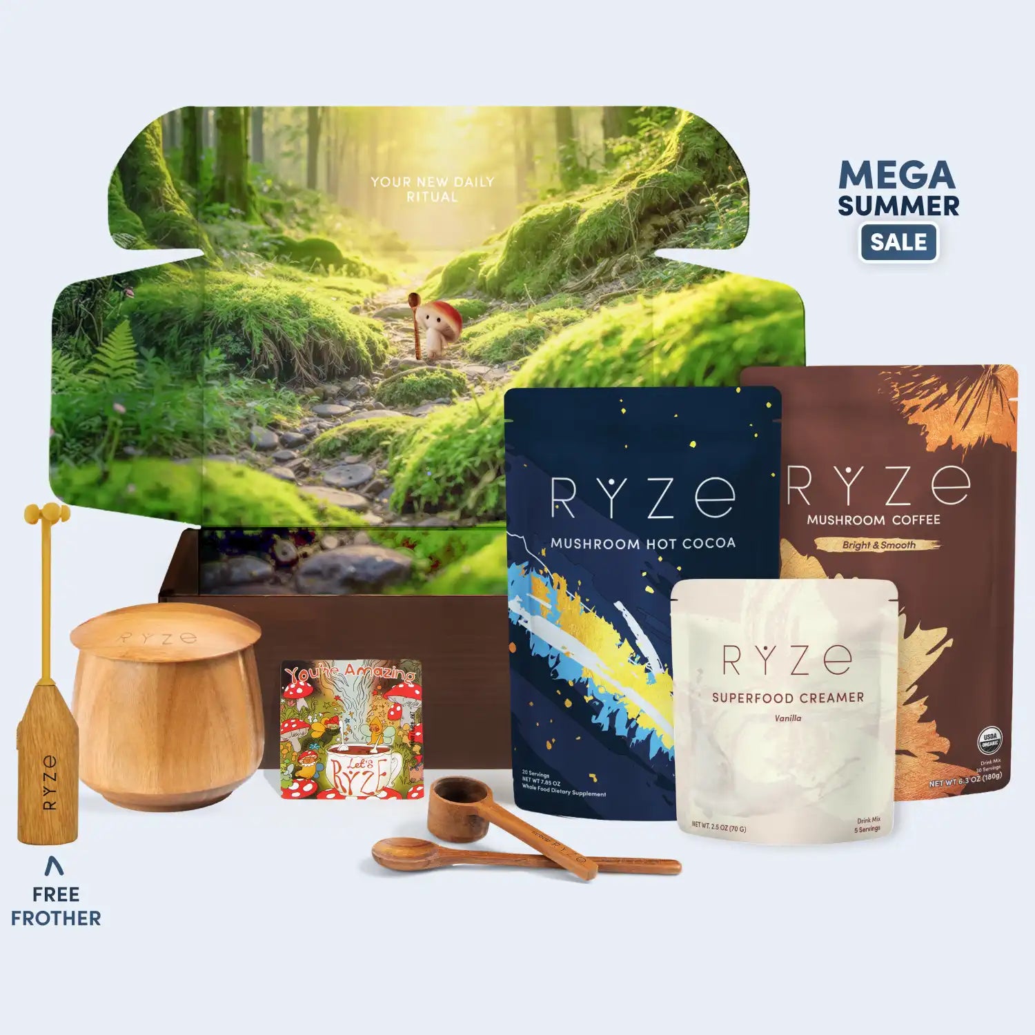 RYZE Ritual Set (Cocoa + Coffee) S3