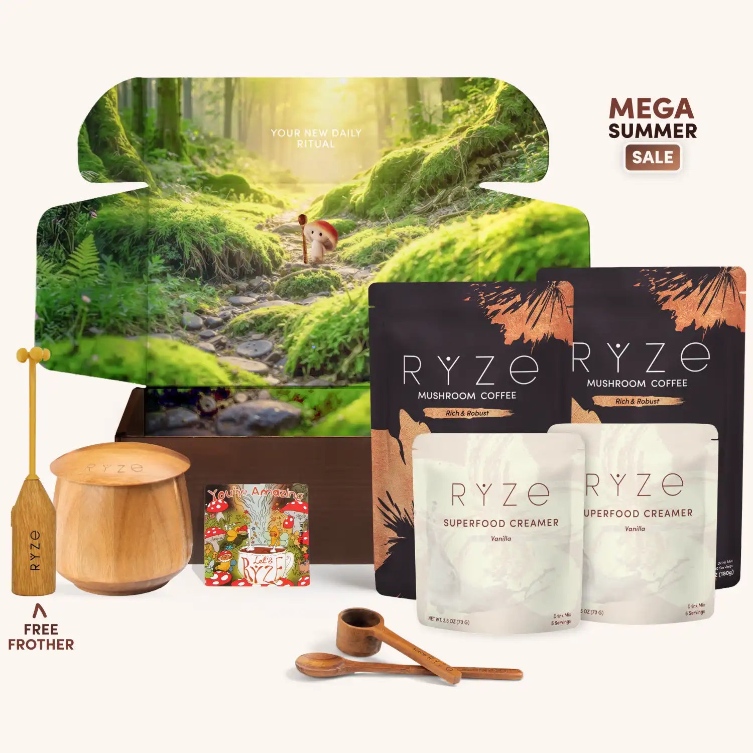 RYZE Ritual Set Dark Roast O8