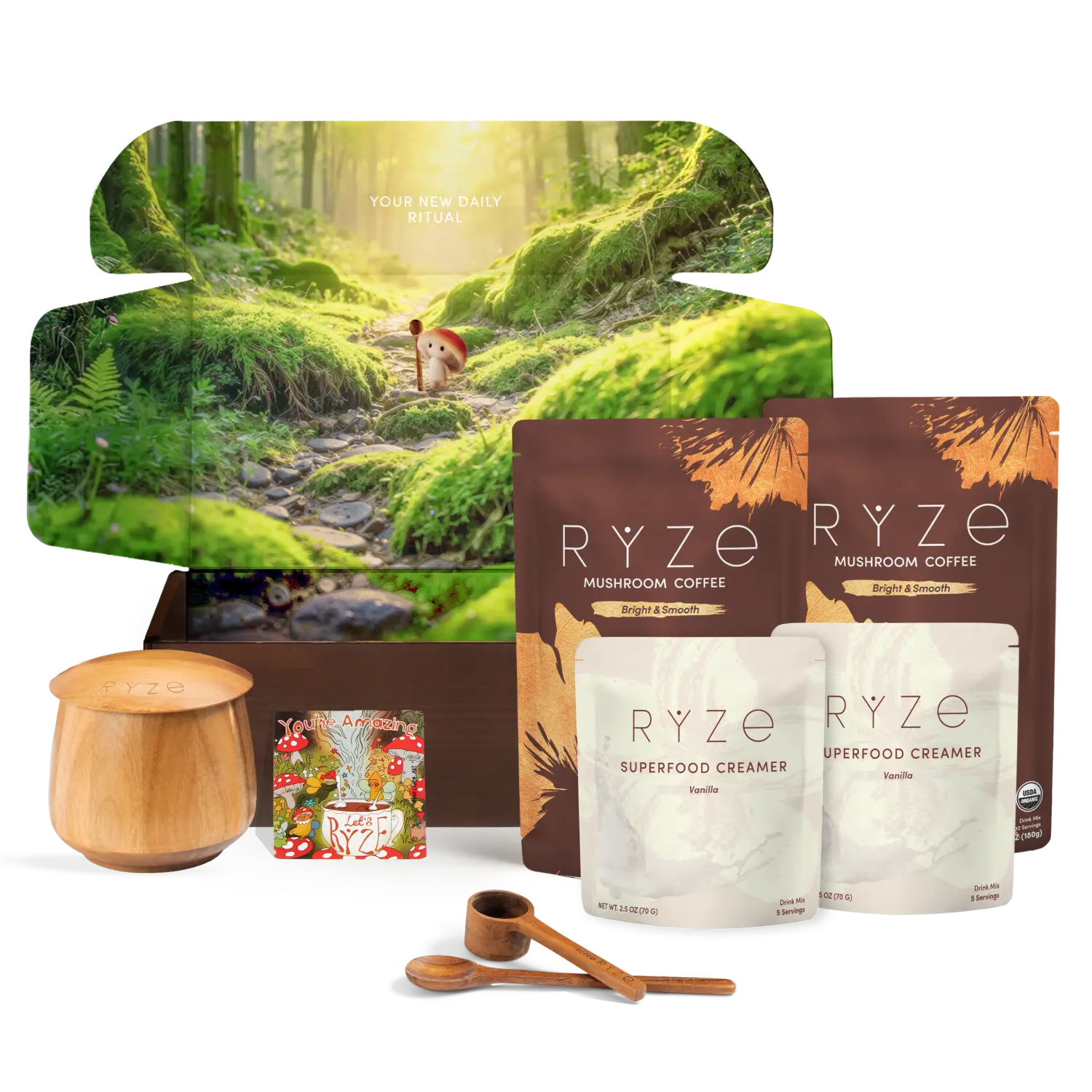 Mushroom Coffee Ritual Set (3 Month Plan) G7