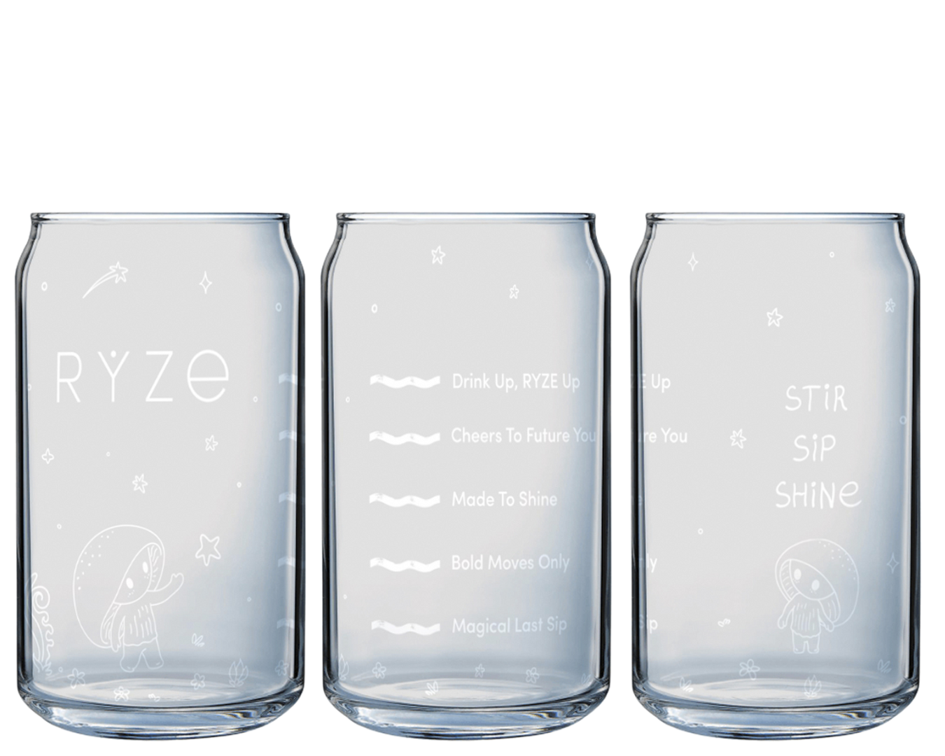 Iced Coffee Glass O9