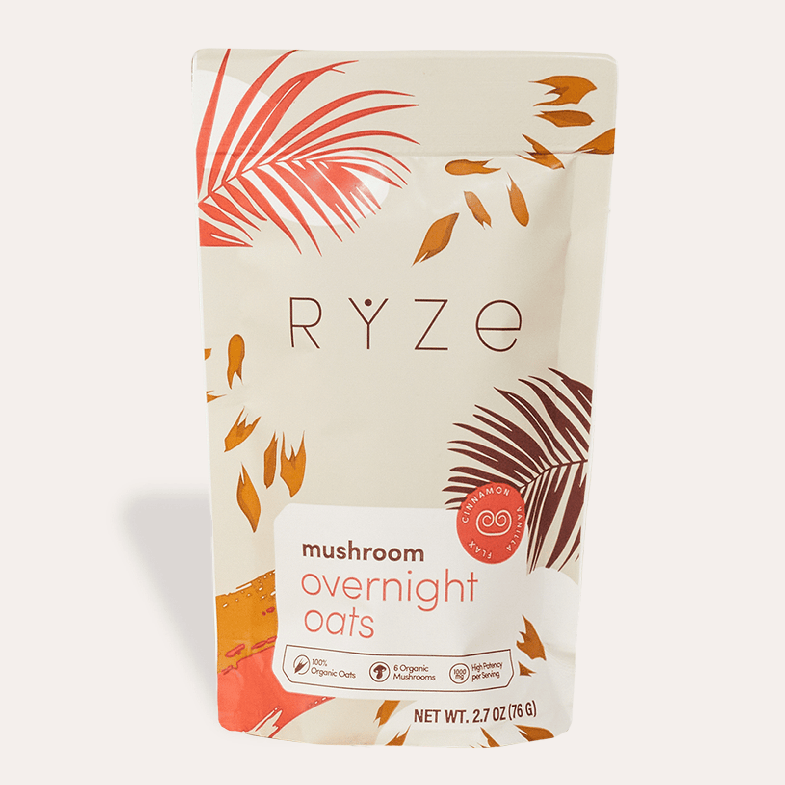 Mushroom Overnight Oats Pack (14 Servings) E4