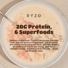 Mushroom Overnight Oats Pack (14 Servings) E4
