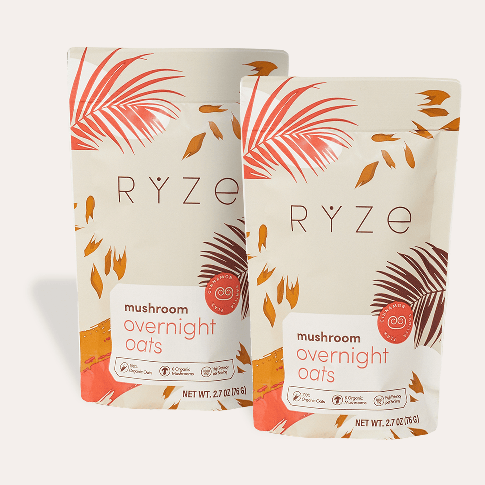 Mushroom Overnight Oats Pack (28 Servings) K8