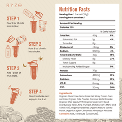Mushroom Overnight Oats Pack (28 Servings) K8