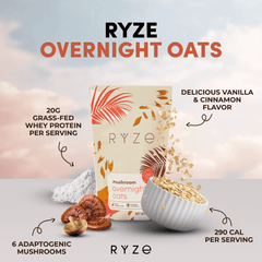 Mushroom Overnight Oats Pack (28 Servings) K8