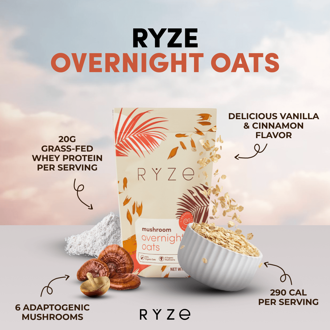 Mushroom Overnight Oats Pack (28 Servings) K8