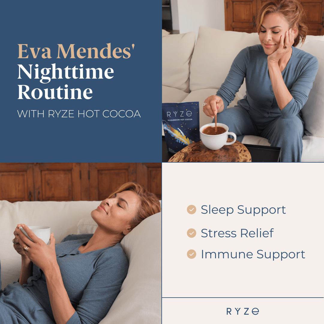 RYZE Hot Cocoa - with 6 Sleep Superfoods to Help Fall Asleep and Stay Asleep F0