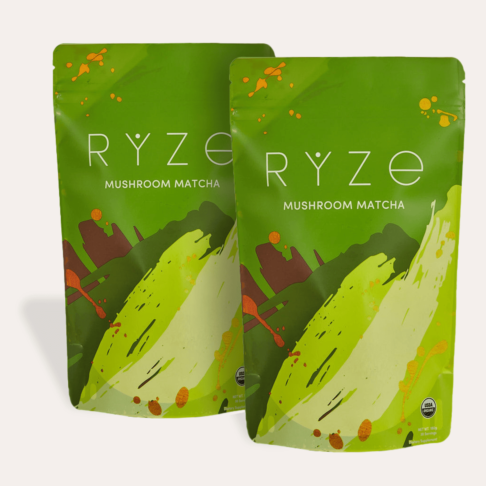 RYZE Organic Mushroom Matcha Starter Kit (60 servings) R3