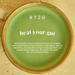 RYZE Organic Mushroom Matcha Starter Kit (60 servings) R3