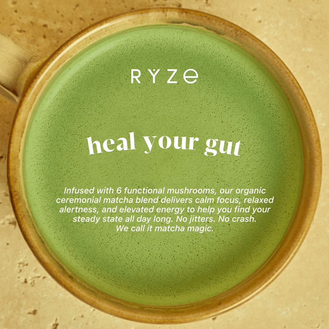 RYZE Organic Mushroom Matcha Starter Kit (60 servings) R3